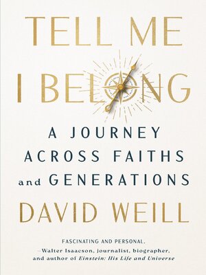 cover image of Tell Me I Belong